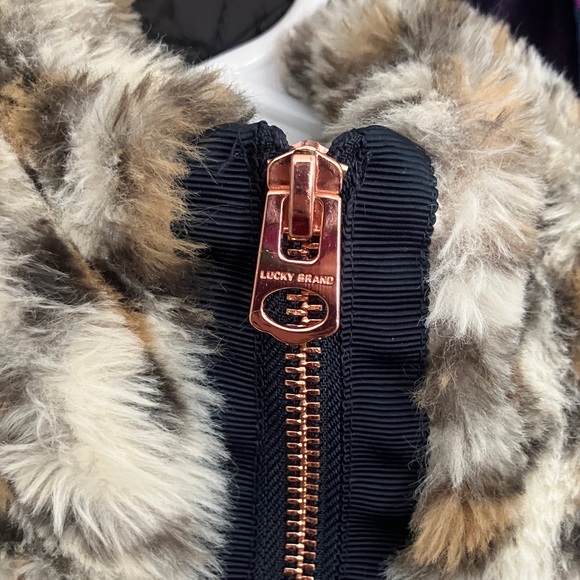 Lucky Brand Faux Fur Jacket - Picture 2 of 7